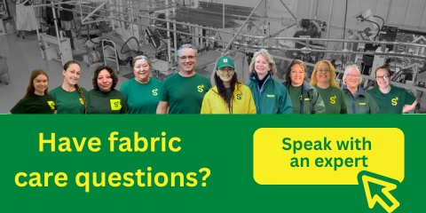 Speak with a fabric care expert.